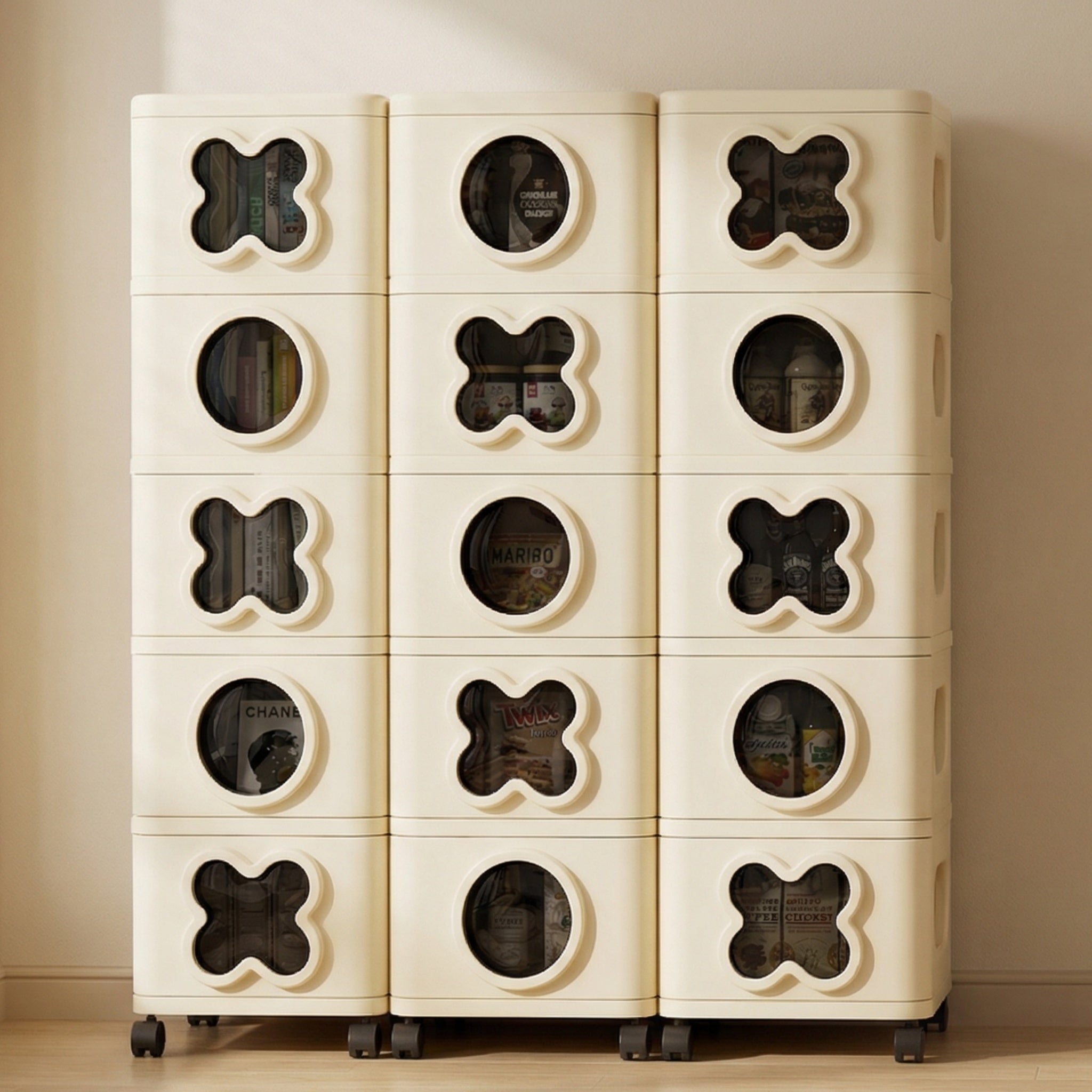 Multi-Tier Home Storage Cabinet